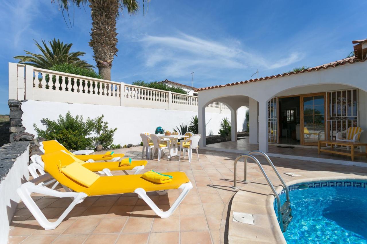 Casa Amarilla Sunny Holiday Home With Heated Pool San Miguel de Abona Eksteriør bilde